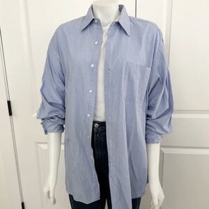 Light Blue Men's Button-Down Shirt